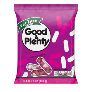 Good & Plenty 7oz Peg Bag - Sweets and Geeks