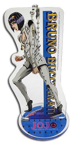 Jojo's Bizarre Adventure: Golden Wind - Bruno Bucciarati Acrylic Keychain - Sweets and Geeks