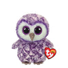 Ty Beanie Babies - Moonlight- Owl Purple - Sweets and Geeks