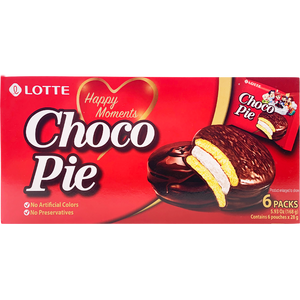 Lotte Choco Pie 6pk - Sweets and Geeks