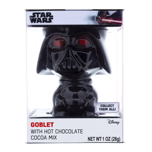 Star Wars Goblet with Hot Cocoa Mix - Darth Vader - Sweets and Geeks