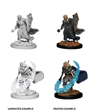 Dungeons & Dragons Fantasy Miniatures: Icons of the Realms W5 Elf Male Cleric - Sweets and Geeks