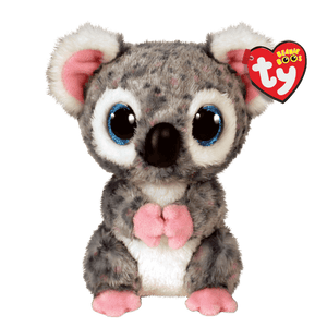 Ty Beanie Boo - Karli - Grey Spotted Koala - Sweets and Geeks