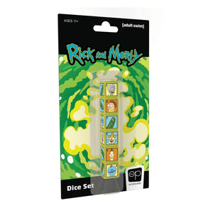 Rick and Morty Dice Set - Sweets and Geeks