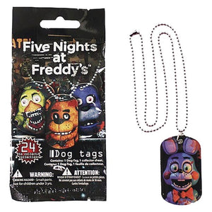 Five Nights at Freddy's Blind Bag Dog Tag - Sweets and Geeks