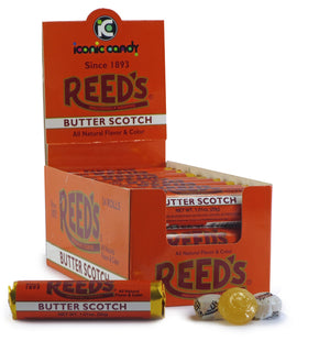 Reed's Butterscotch Candy Roll - Sweets and Geeks