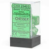 Opaque Polyhedral Dice Block (7 Dice) - Sweets and Geeks