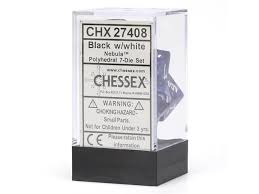 Nebula Polyhedral Dice Block (7 Dice) - Sweets and Geeks