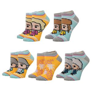 Golden Girls Ankle Socks Set of 5 - Sweets and Geeks