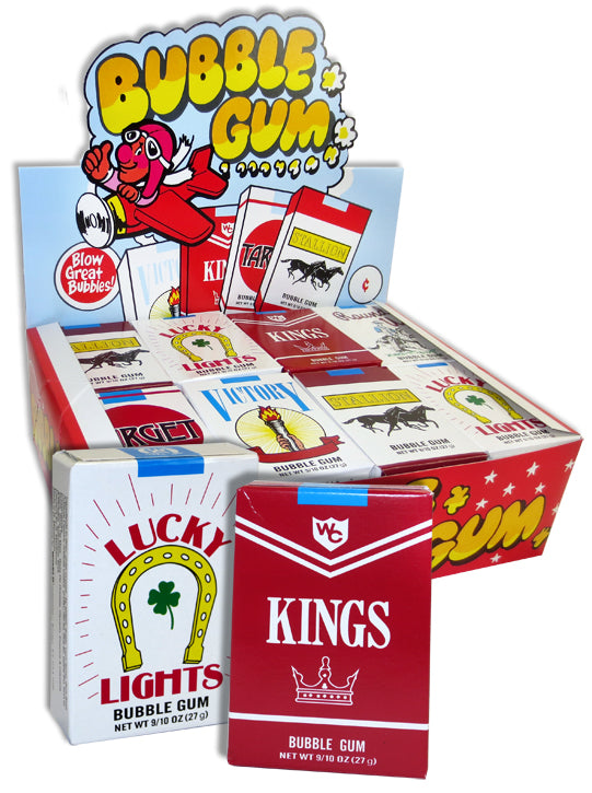 Bubble Gum Cigarettes 9oz Box – Sweets and Geeks