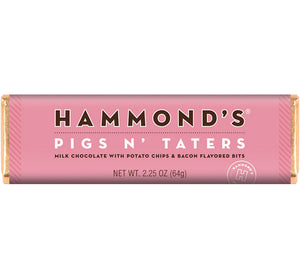 Hammond's Pigs N' Taters Milk Chocolate Bars - Sweets and Geeks