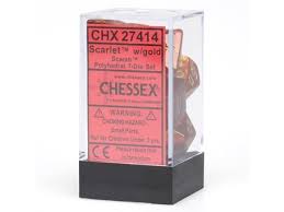 Scarab Polyhedral Dice Block (7 Dice) - Sweets and Geeks
