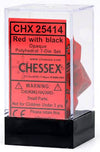 Opaque Polyhedral Dice Block (7 Dice) - Sweets and Geeks