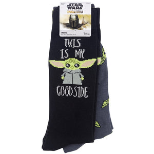 This is my Good Side Star Wars 2-Pack Crew Socks - Sweets and Geeks