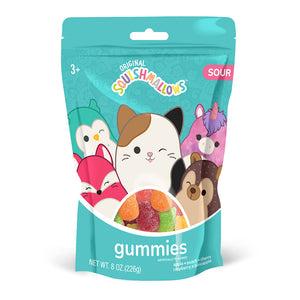 Squishmallows Sour Gummies 8oz Stand up Bag - Sweets and Geeks