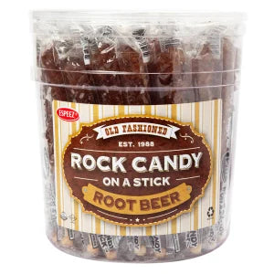 Espeez Brown Rock Candy - Sweets and Geeks