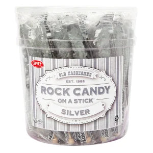 Espeez Silver Rock Candy - Sweets and Geeks