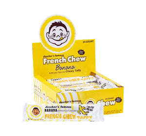 Doscher's Famous French Chew Taffy: Banana Flavored 1.62 OZ - Sweets and Geeks