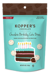 Koppers Chocolate Birthday Cake Bites 4oz Bags - Sweets and Geeks