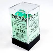 Borealis Polyhedral Dice Block (7 Dice) - Sweets and Geeks