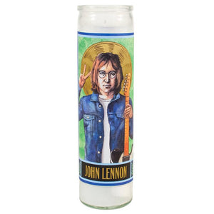 John Lennon Secular Saint Candle - Sweets and Geeks