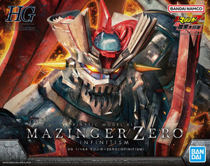 Shin Mazinger Zero vs. Dark General HG Mazinger Zero (Infinitism Ver.) 1/144 Scale Model Kit - Sweets and Geeks