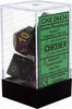 Gemini Polyhedral Dice Block (7 Dice) - Sweets and Geeks