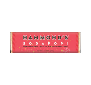 Hammond's Soda Pop! Cola Flavored Milk Chocolate Bars - Sweets and Geeks