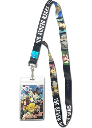 The Seven Deadly Sins S3 - Group 01 Lanyard - Sweets and Geeks