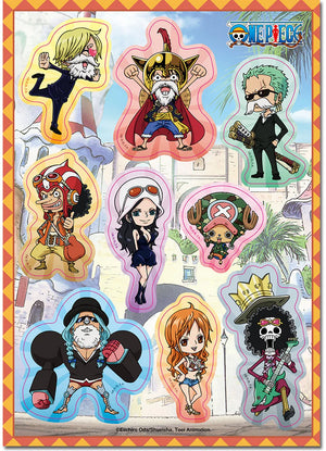 One Piece - Dress Roza SD Group Sticker Set - Sweets and Geeks