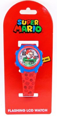Super Mario Flashing LCD Watch - Sweets and Geeks