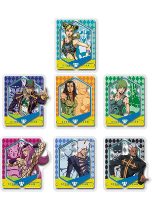 Jojo's S5 Stone Ocean - Group Character With Stand Version Transparent Sticker Set - Sweets and Geeks