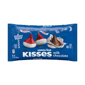 Hershey's Kisses Santa Hats 10oz bag - Sweets and Geeks