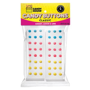 Candy Buttons Classic Peg Bag 1oz - Sweets and Geeks