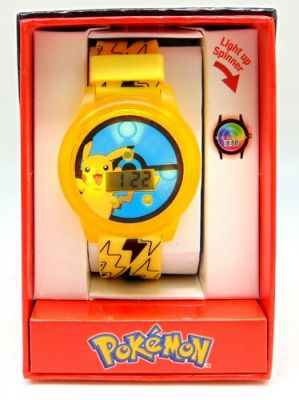 Pokemon - Pikachu Watch with Spinning Lights - Sweets and Geeks