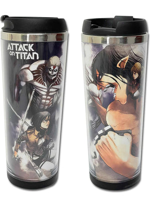 Attack On Titan - Vol 19 Manga Cover Tumbler - Sweets and Geeks