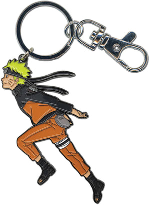 Naruto Shippuden - Running Enamel Keychain - Sweets and Geeks