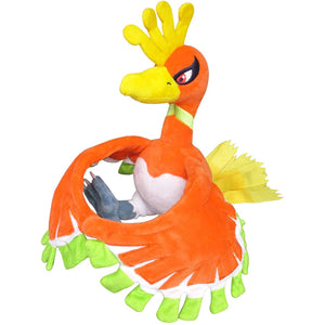 Sanei Pokemon All Star Collection PP143 Ho-Oh Plush, 7.5" - Sweets and Geeks
