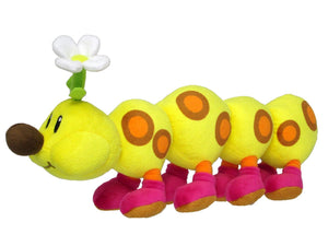 Little Buddy Super Mario All Star Collection Wiggler 13" Plush - Sweets and Geeks