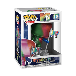 Funko Pop! Icons: MTV - Moon Person (Rainbow/Metalic) (Preorder July 2021) - Sweets and Geeks