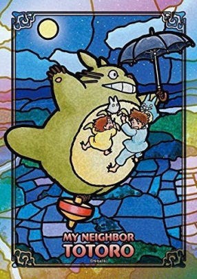 Flying Totoro "My Neighbor Totoro", Ensky Artcrystal Jigsaw - Sweets and Geeks