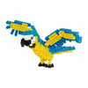 Kawada Nanoblock: Blue-And-Yellow Macaw - Sweets and Geeks