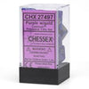 Lustrous Polyhedral Dice Block (7 Dice) - Sweets and Geeks