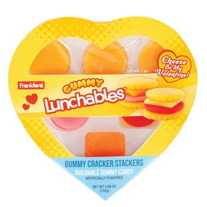 Lunchable Gummy Cracker Stackers Heart Box 4.7oz - Sweets and Geeks