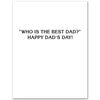 Jeopardy Best Dad Father's Day Card - Sweets and Geeks