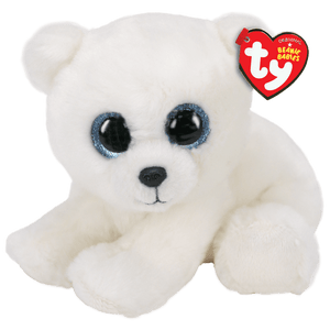 Ty Beanie Babies - Ari- Polar Bear Baby Boos - Sweets and Geeks