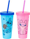 Lilo and Stitch and Angel 24oz. 2 Pack Color Change Cold Cup - Sweets and Geeks