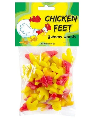Chicken Feet Gummy Candy Peg Bag 5.7oz - Sweets and Geeks