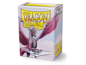 Dragon Shield Matte Sleeves 100ct - Pink - Sweets and Geeks