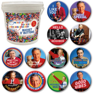 Mr Rogers Bucket of Buttons - Sweets and Geeks